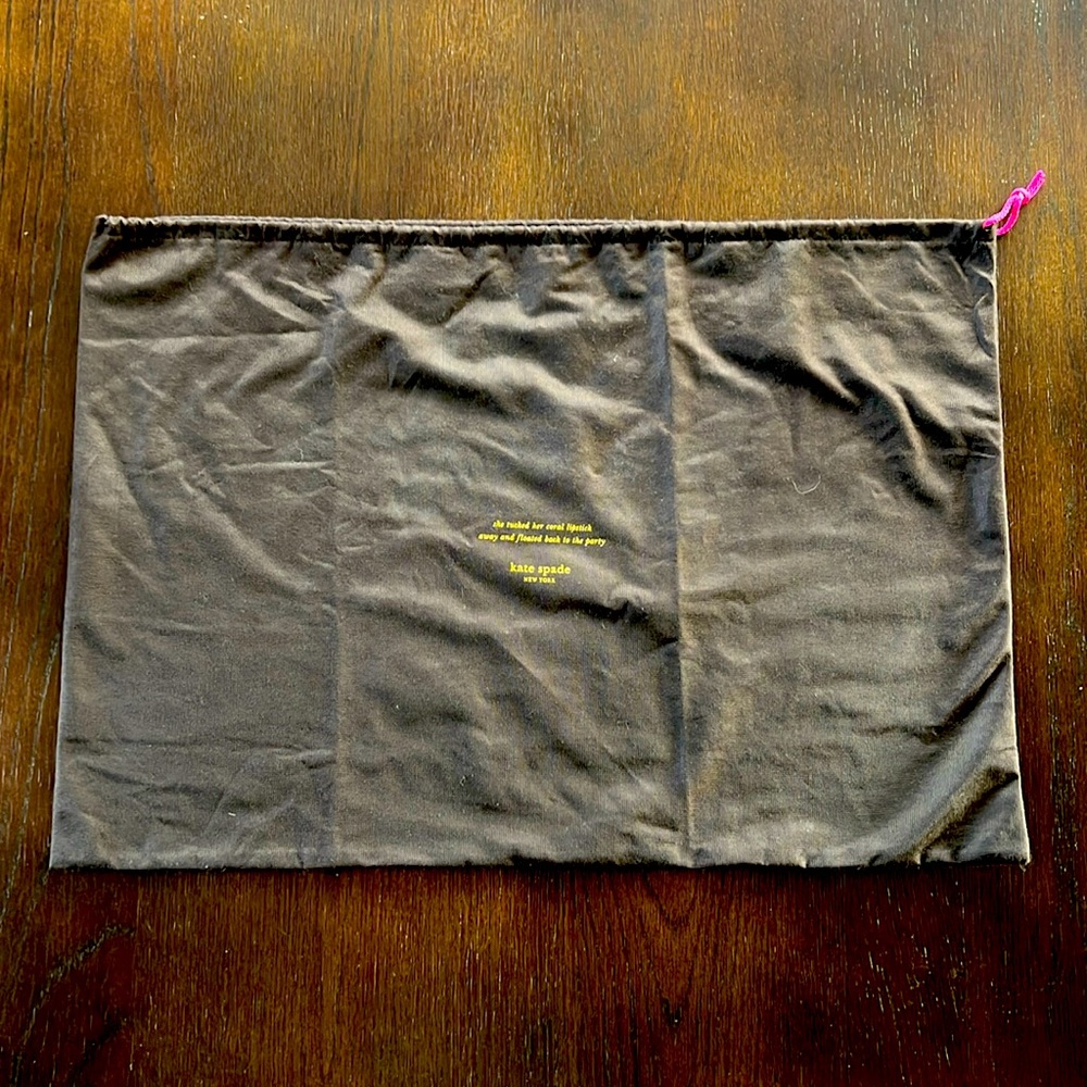 Kate Spade XL handbag dust cover/bag